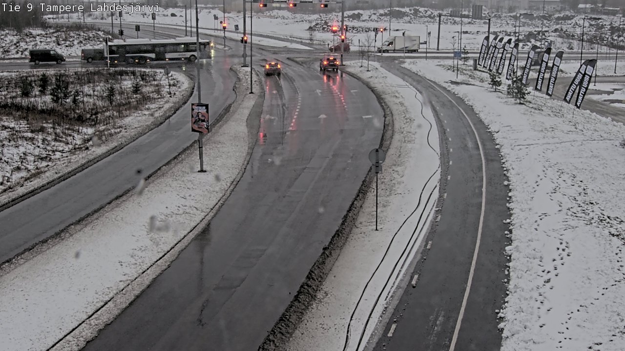 Weather Camera Image Road 9 Tampere, Lahdesjärvi, Tampere, Pirkanmaa