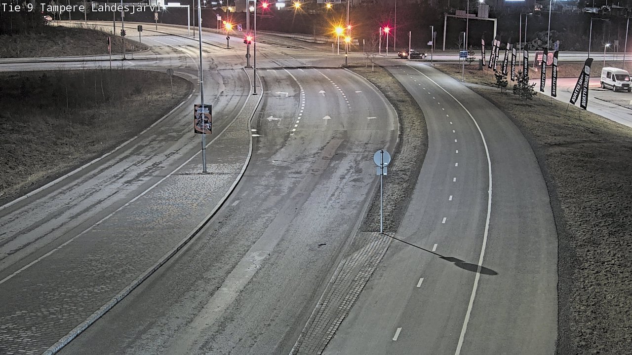 Weather Camera Image Väg 9 Tammerfors, Lahdesjärvi, Tampere, Pirkanmaa
