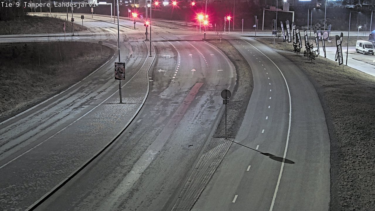 Weather Camera Image Väg 9 Tammerfors, Lahdesjärvi, Tampere, Pirkanmaa