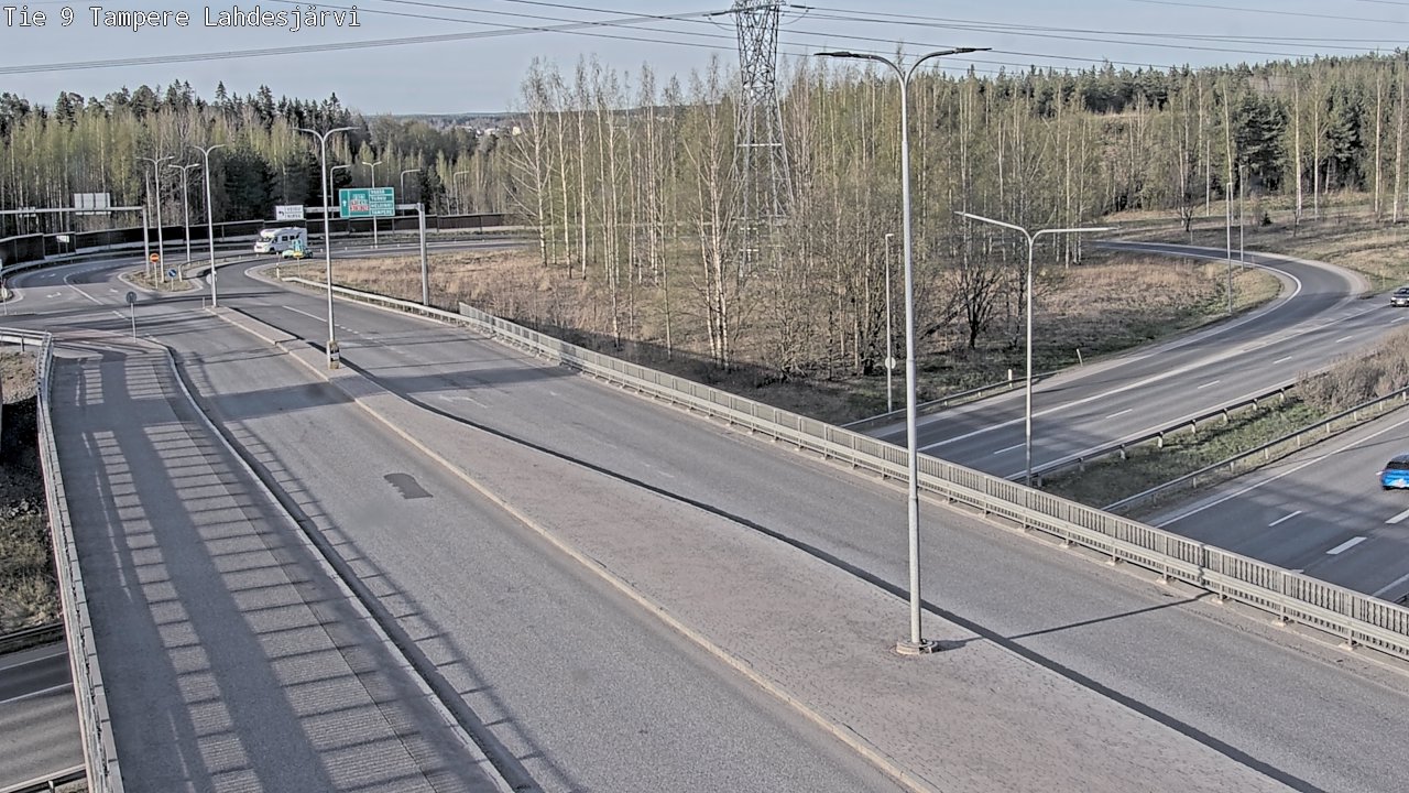 Kelikamerat Kuva Tie 9 Tampere, Lahdesjärvi, Tampere, Pirkanmaa