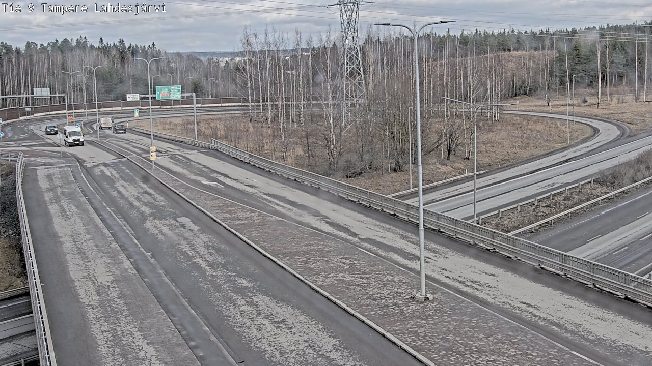 Weather Camera Image Road 9 Tampere, Lahdesjärvi, Tampere, Pirkanmaa