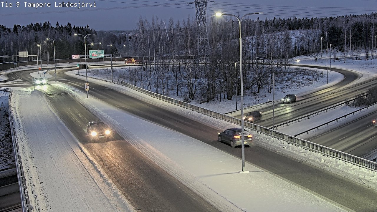 Weather Camera Image Road 9 Tampere, Lahdesjärvi, Tampere, Pirkanmaa