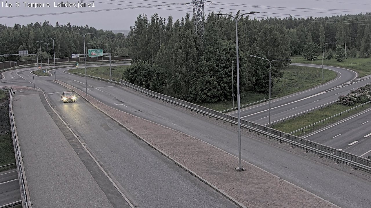 Kelikamerat Kuva Tie 9 Tampere, Lahdesjärvi, Tampere, Pirkanmaa