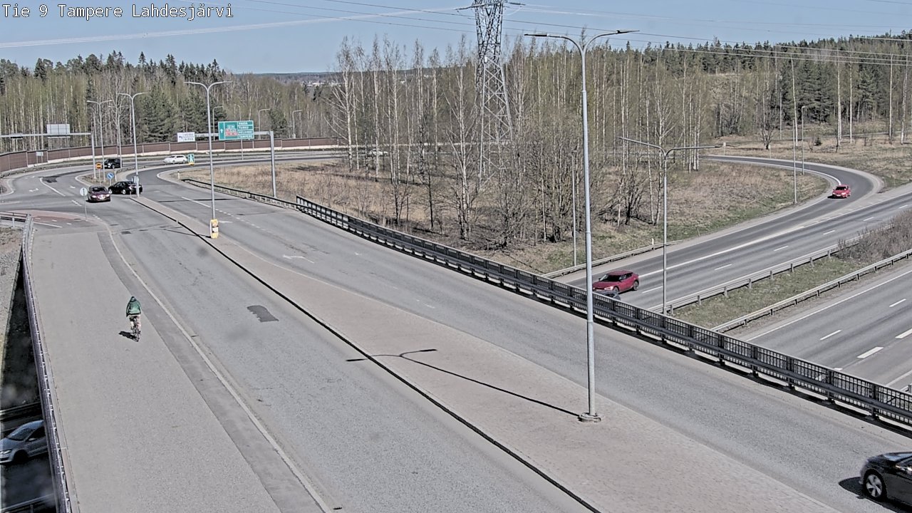Kelikamerat Kuva Tie 9 Tampere, Lahdesjärvi, Tampere, Pirkanmaa