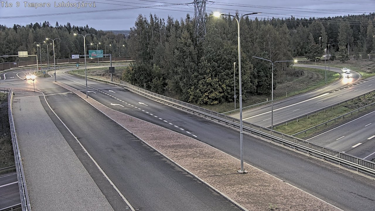 Weather Camera Image Road 9 Tampere, Lahdesjärvi, Tampere, Pirkanmaa