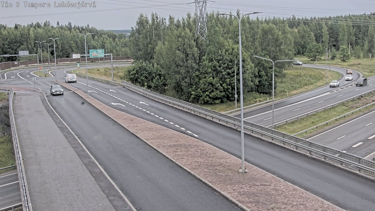 Weather Camera Image Road 9 Tampere, Lahdesjärvi, Tampere, Pirkanmaa