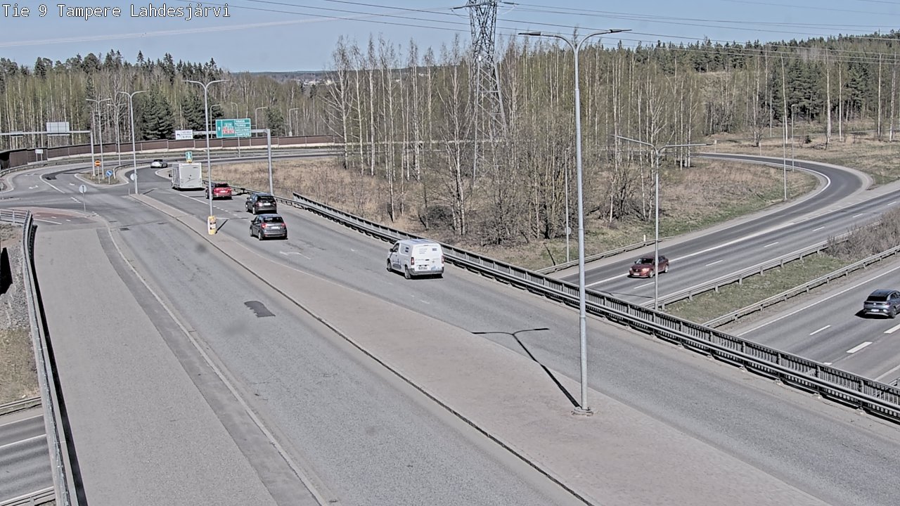 Kelikamerat Kuva Tie 9 Tampere, Lahdesjärvi, Tampere, Pirkanmaa