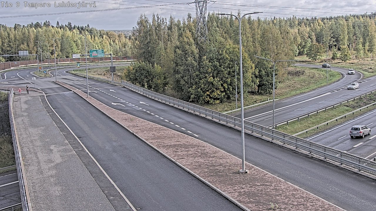 Weather Camera Image Road 9 Tampere, Lahdesjärvi, Tampere, Pirkanmaa