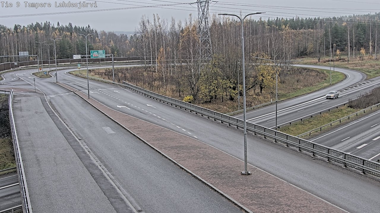 Kelikamerat Kuva Tie 9 Tampere, Lahdesjärvi, Tampere, Pirkanmaa