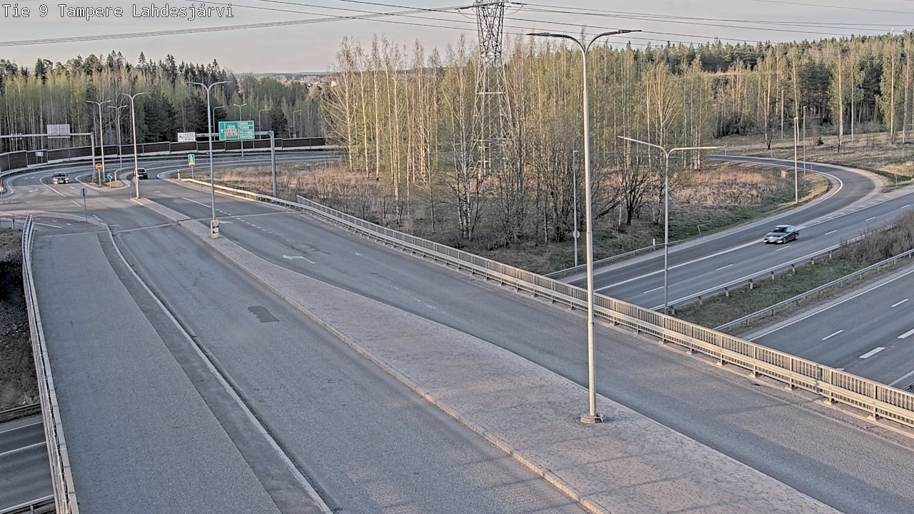 Kelikamerat Kuva Tie 9 Tampere, Lahdesjärvi, Tampere, Pirkanmaa