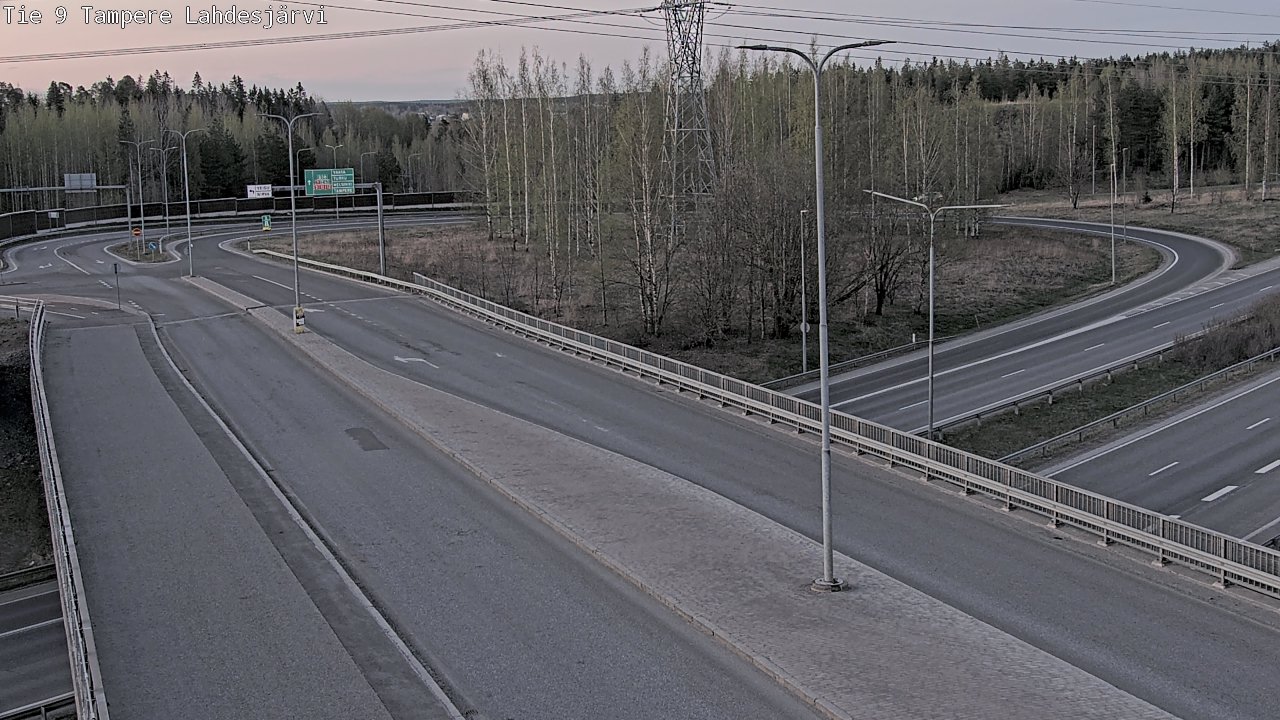 Weather Camera Image Road 9 Tampere, Lahdesjärvi, Tampere, Pirkanmaa