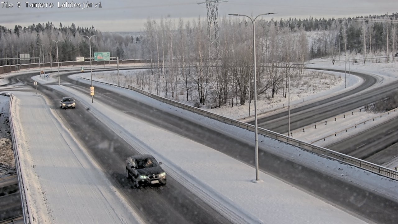 Weather Camera Image Road 9 Tampere, Lahdesjärvi, Tampere, Pirkanmaa