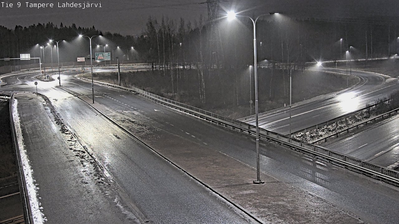 Weather Camera Image Väg 9 Tammerfors, Lahdesjärvi, Tampere, Pirkanmaa