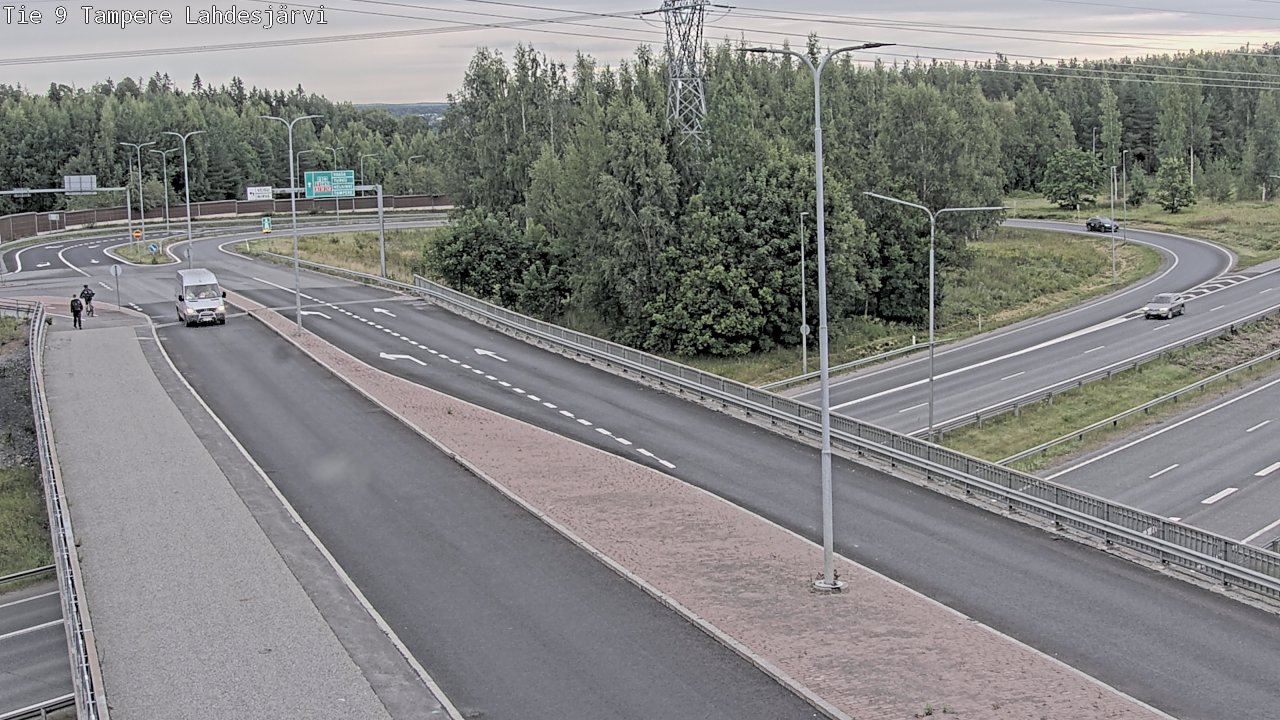 Weather Camera Image Road 9 Tampere, Lahdesjärvi, Tampere, Pirkanmaa