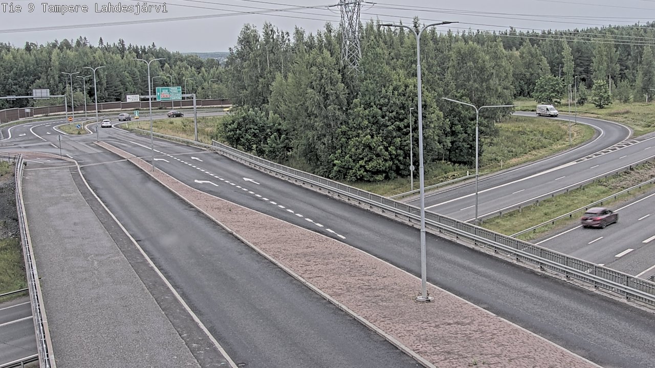 Weather Camera Image Road 9 Tampere, Lahdesjärvi, Tampere, Pirkanmaa