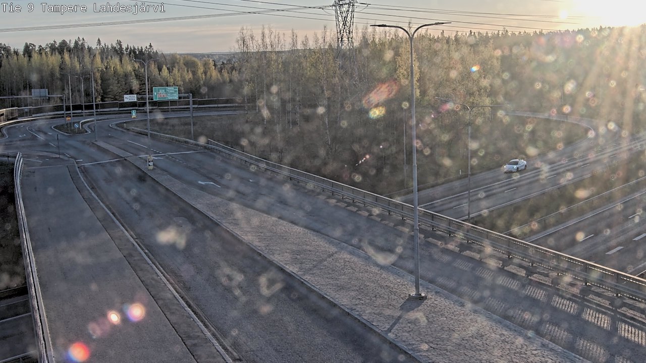 Kelikamerat Kuva Tie 9 Tampere, Lahdesjärvi, Tampere, Pirkanmaa