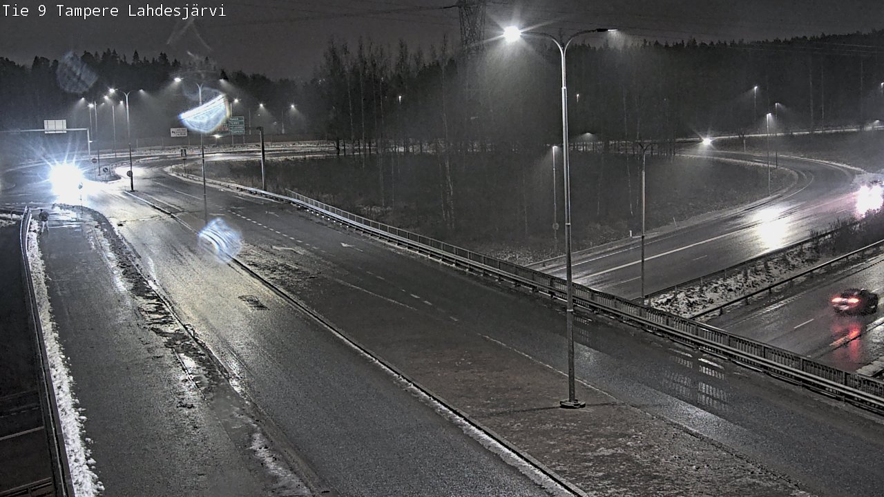 Weather Camera Image Väg 9 Tammerfors, Lahdesjärvi, Tampere, Pirkanmaa