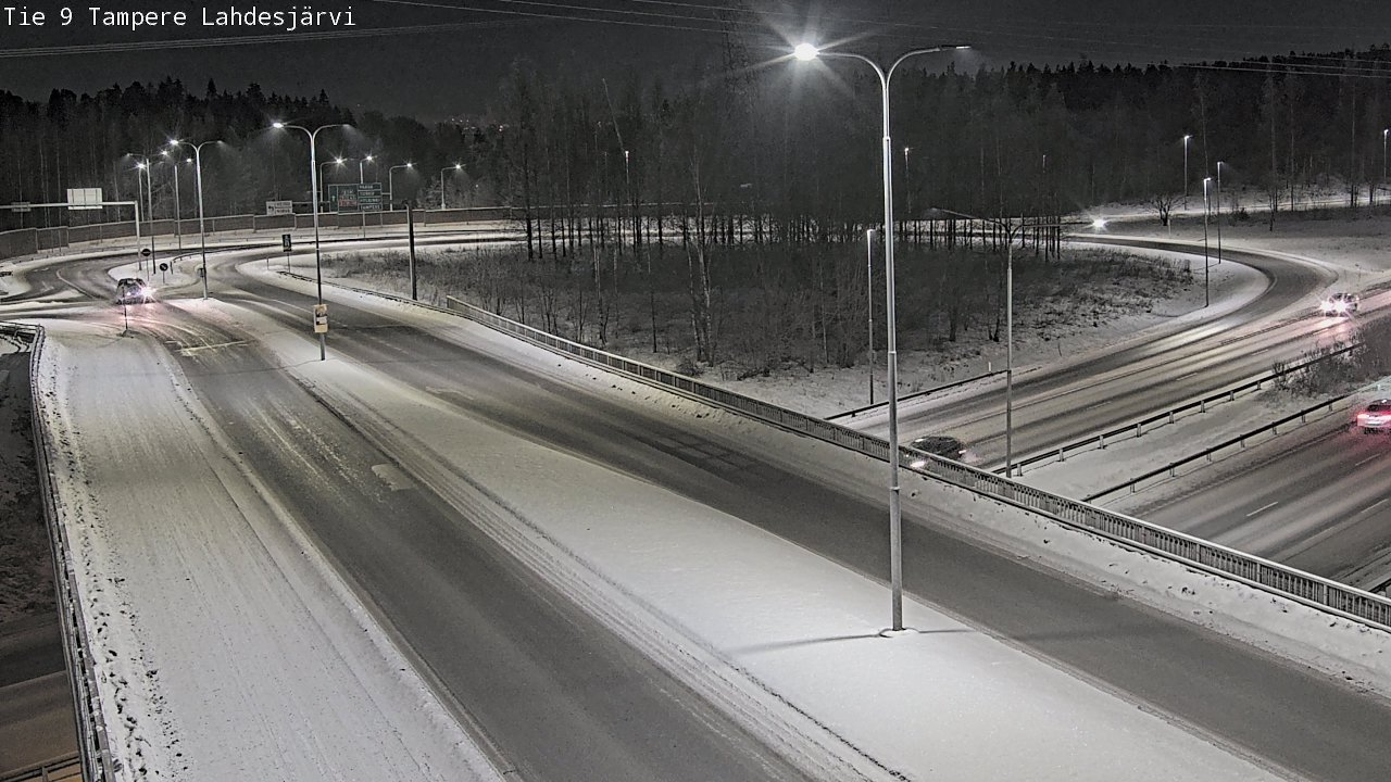 Weather Camera Image Road 9 Tampere, Lahdesjärvi, Tampere, Pirkanmaa