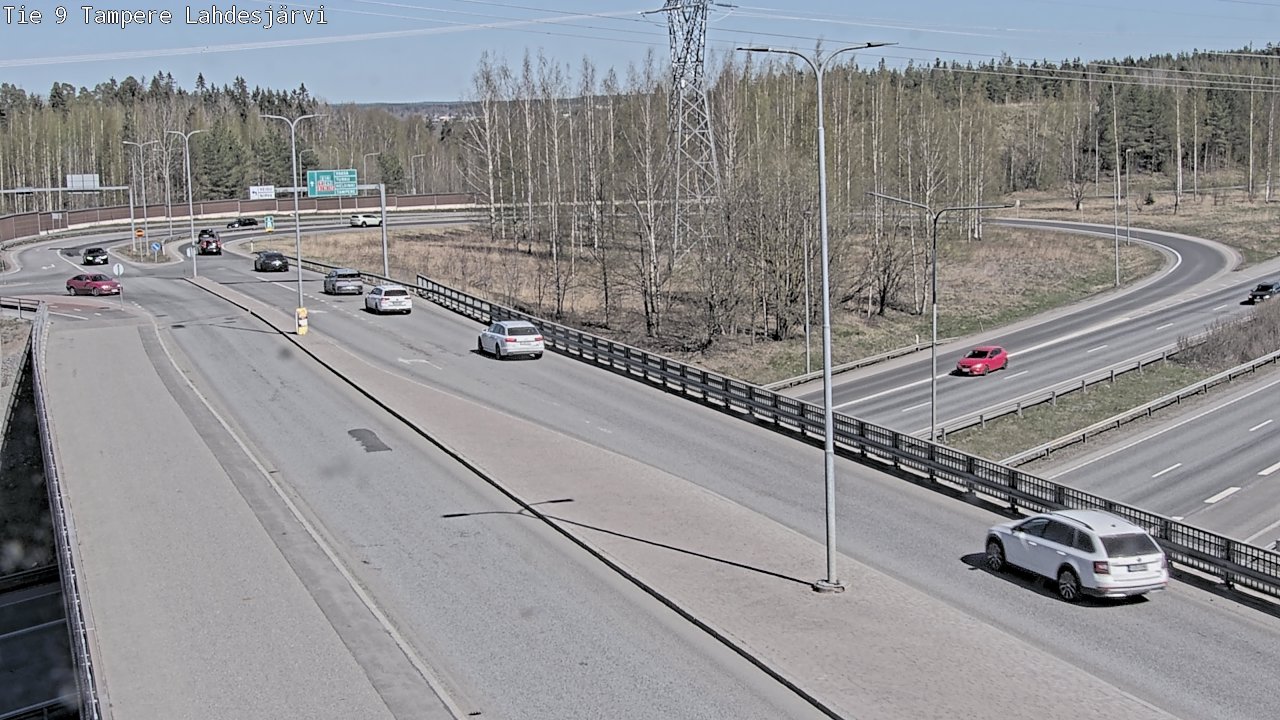 Kelikamerat Kuva Tie 9 Tampere, Lahdesjärvi, Tampere, Pirkanmaa