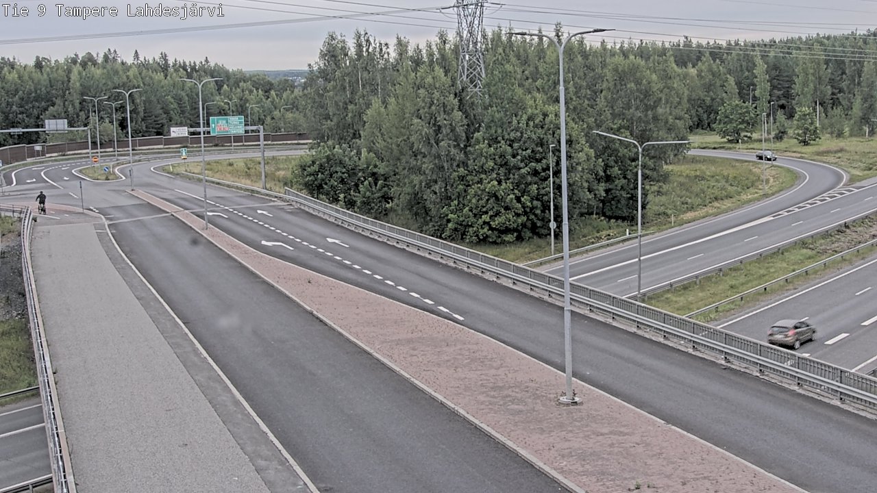 Weather Camera Image Road 9 Tampere, Lahdesjärvi, Tampere, Pirkanmaa