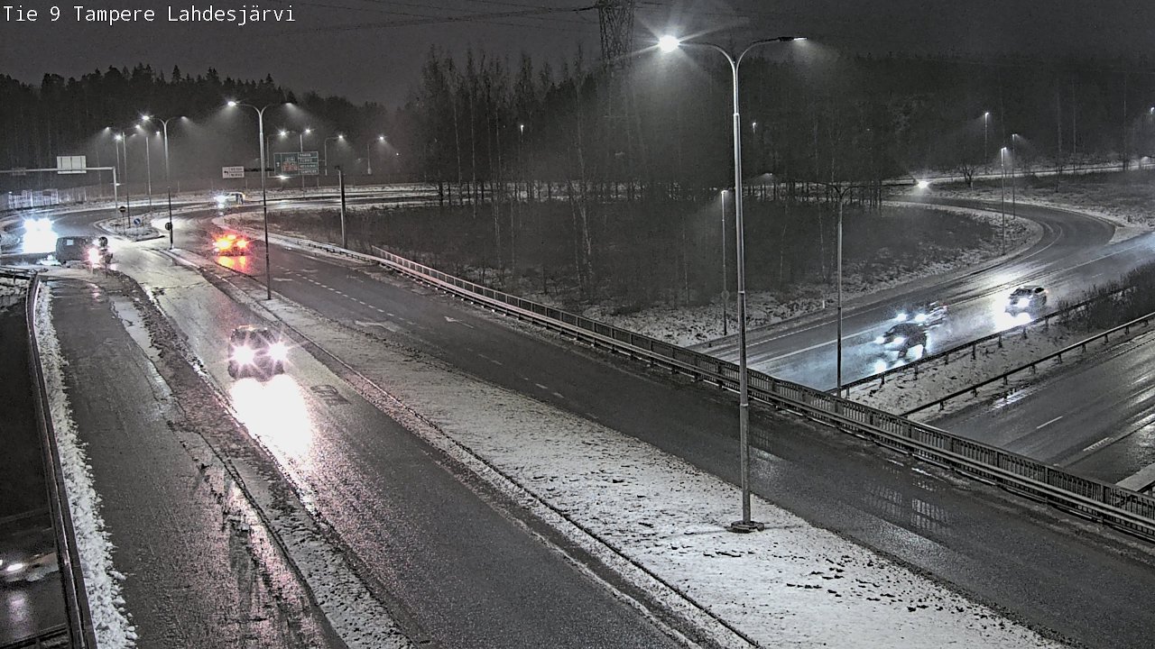 Weather Camera Image Väg 9 Tammerfors, Lahdesjärvi, Tampere, Pirkanmaa