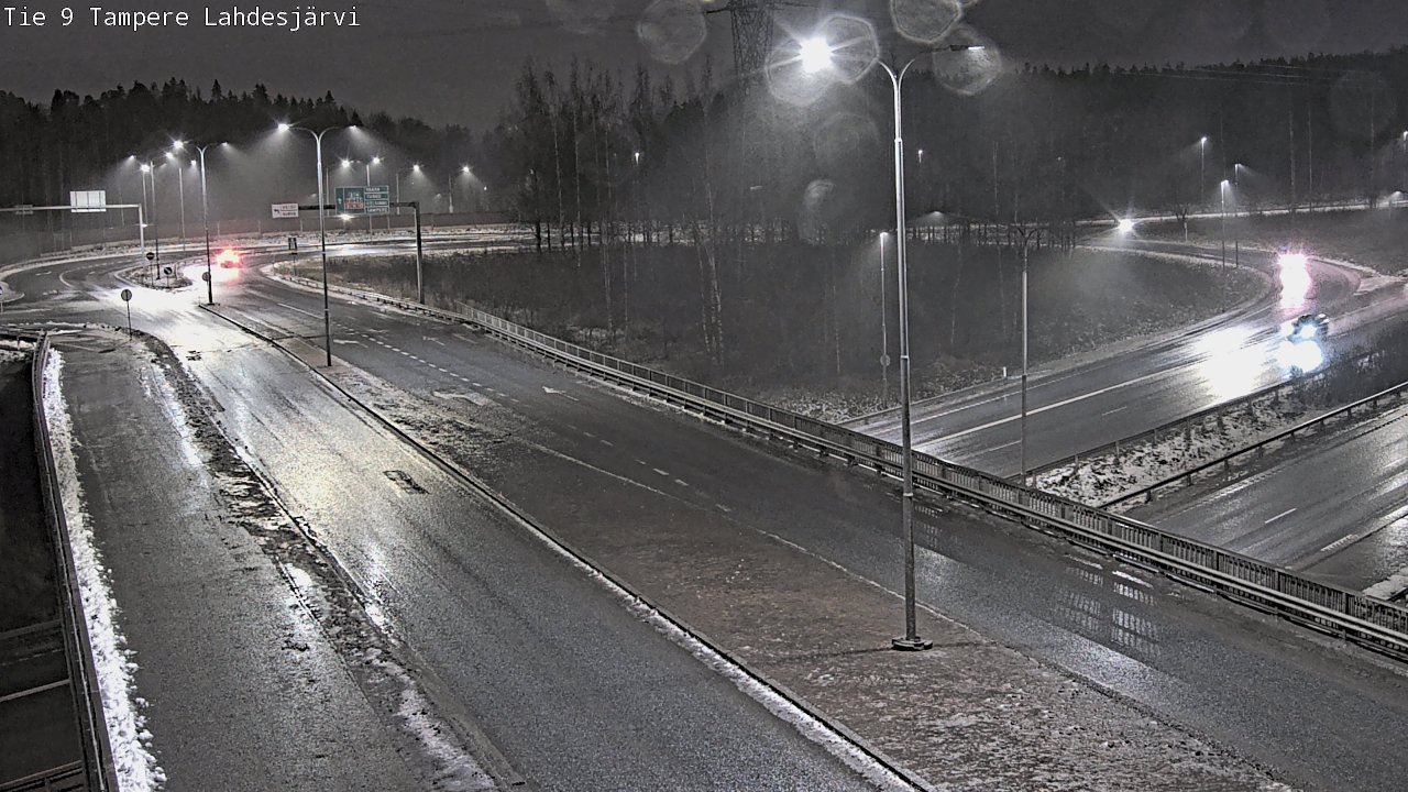 Weather Camera Image Väg 9 Tammerfors, Lahdesjärvi, Tampere, Pirkanmaa