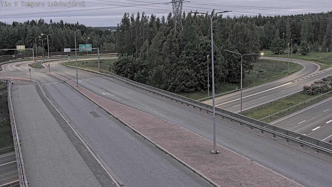 Kelikamerat Kuva Tie 9 Tampere, Lahdesjärvi, Tampere, Pirkanmaa