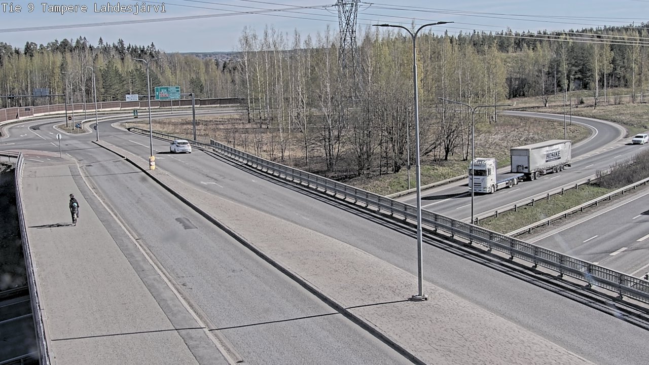 Kelikamerat Kuva Tie 9 Tampere, Lahdesjärvi, Tampere, Pirkanmaa