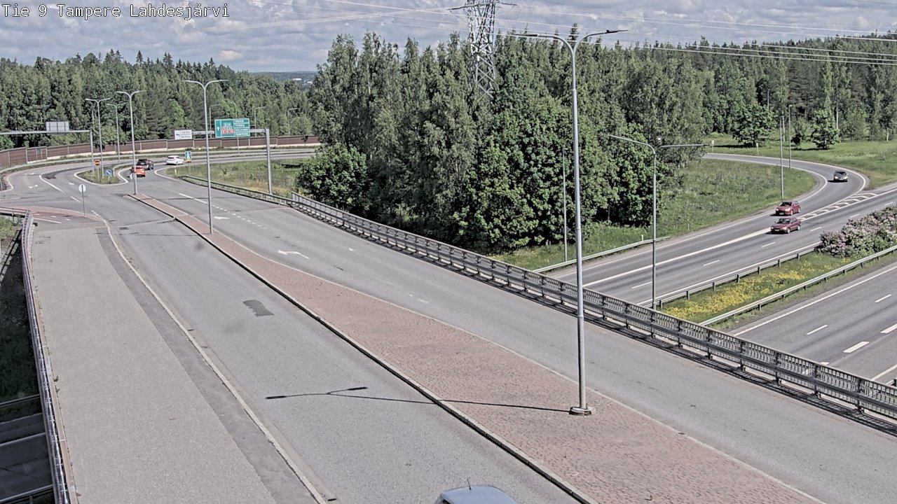 Kelikamerat Kuva Tie 9 Tampere, Lahdesjärvi, Tampere, Pirkanmaa