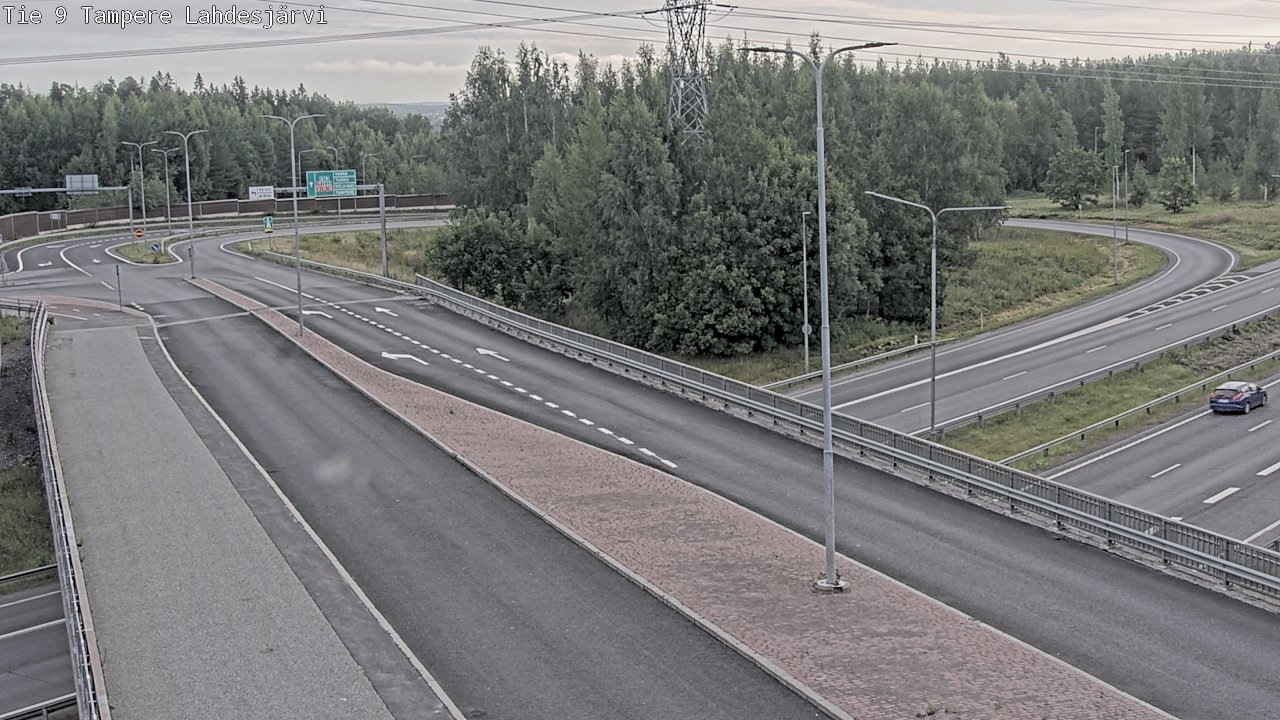 Kelikamerat Kuva Tie 9 Tampere, Lahdesjärvi, Tampere, Pirkanmaa