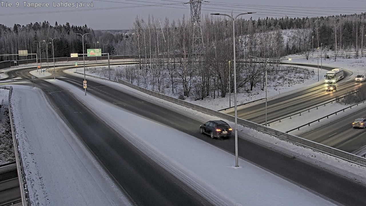 Weather Camera Image Road 9 Tampere, Lahdesjärvi, Tampere, Pirkanmaa