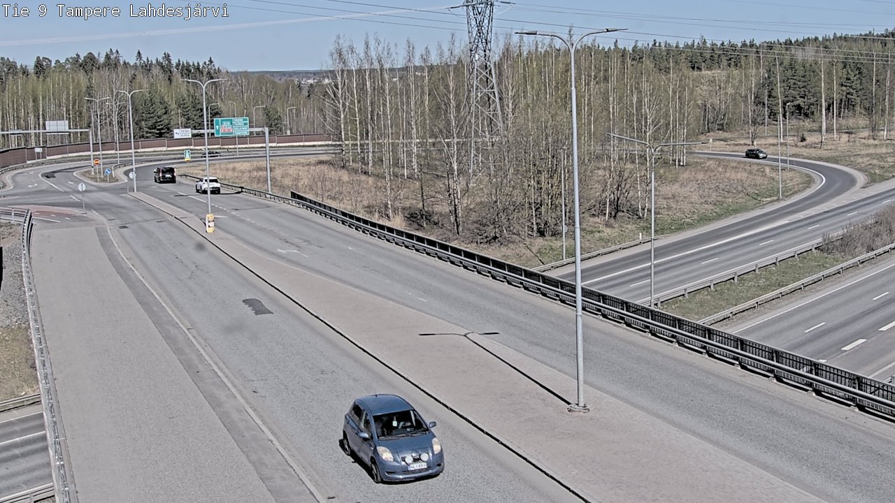 Kelikamerat Kuva Tie 9 Tampere, Lahdesjärvi, Tampere, Pirkanmaa