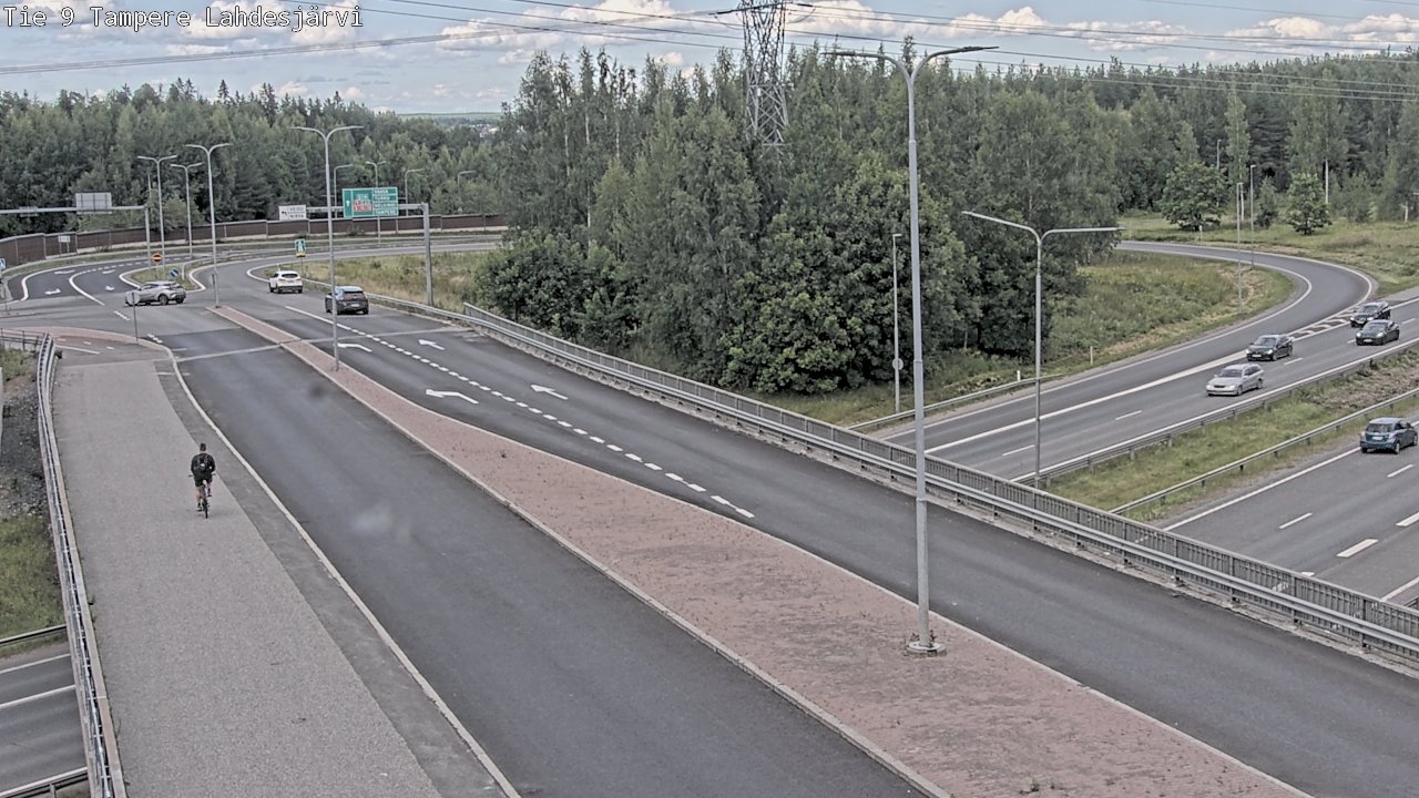 Kelikamerat Kuva Tie 9 Tampere, Lahdesjärvi, Tampere, Pirkanmaa