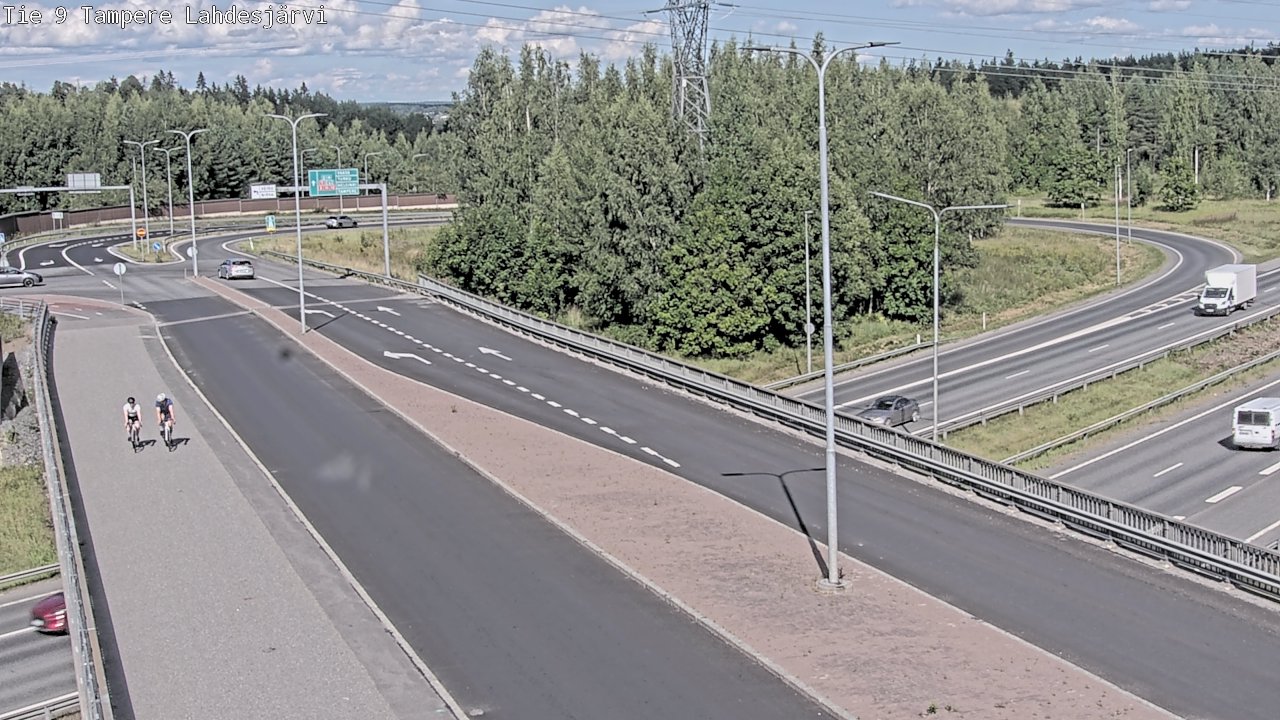 Kelikamerat Kuva Tie 9 Tampere, Lahdesjärvi, Tampere, Pirkanmaa