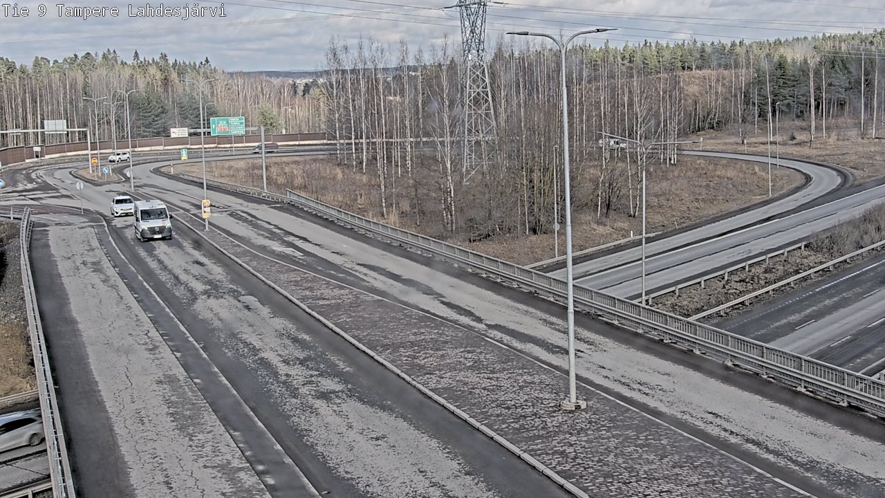Weather Camera Image Road 9 Tampere, Lahdesjärvi, Tampere, Pirkanmaa