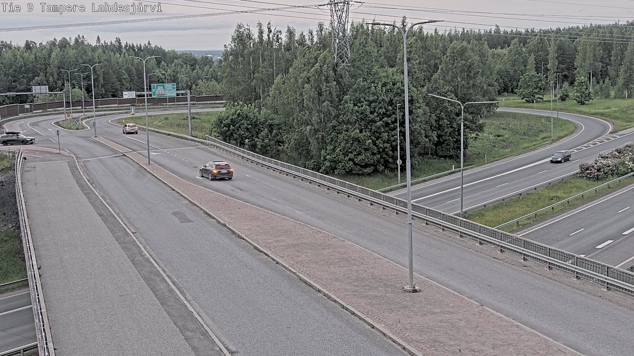 Kelikamerat Kuva Tie 9 Tampere, Lahdesjärvi, Tampere, Pirkanmaa