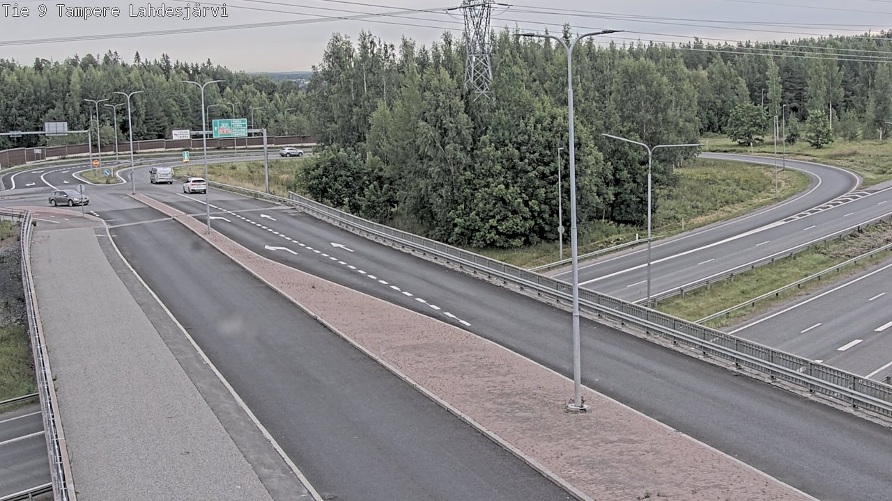 Weather Camera Image Road 9 Tampere, Lahdesjärvi, Tampere, Pirkanmaa
