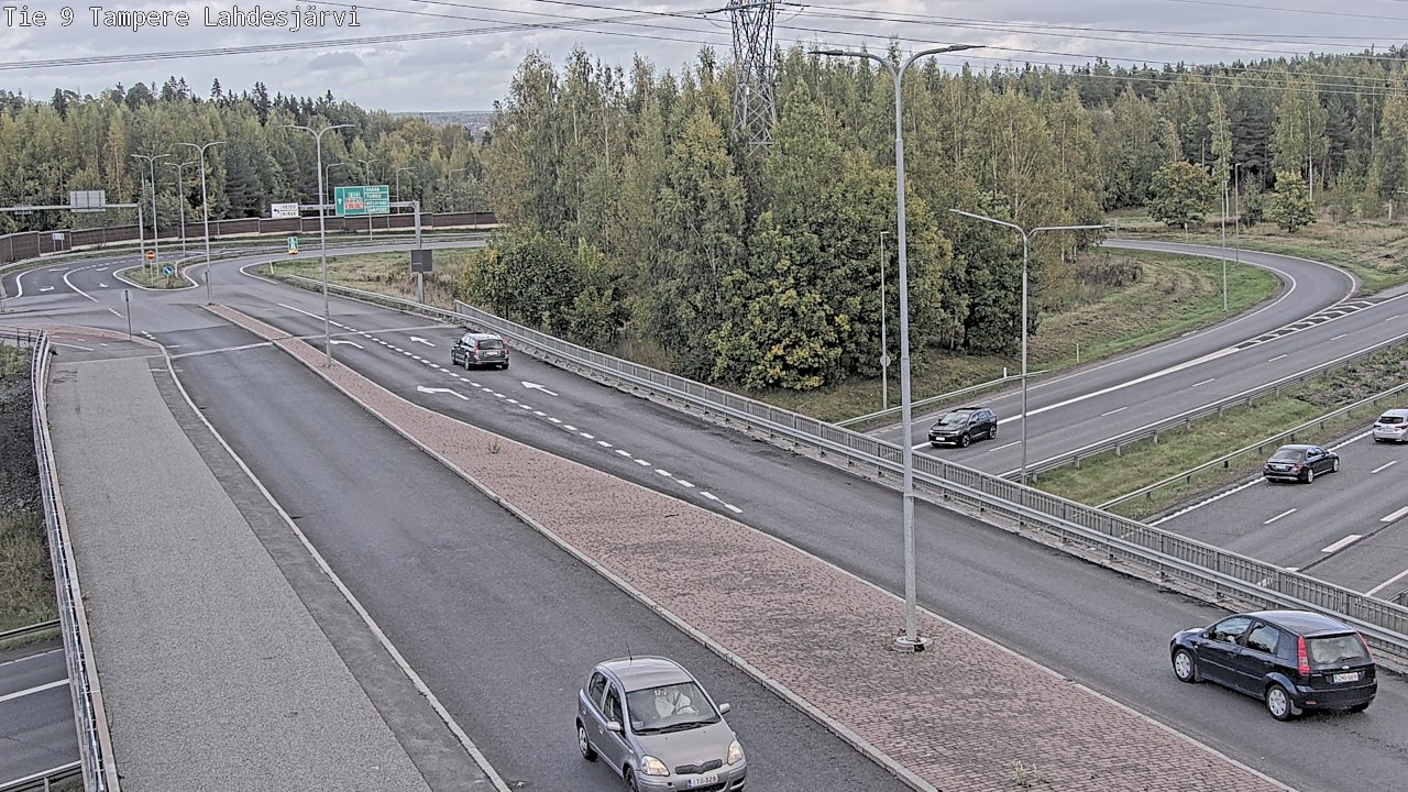 Weather Camera Image Road 9 Tampere, Lahdesjärvi, Tampere, Pirkanmaa