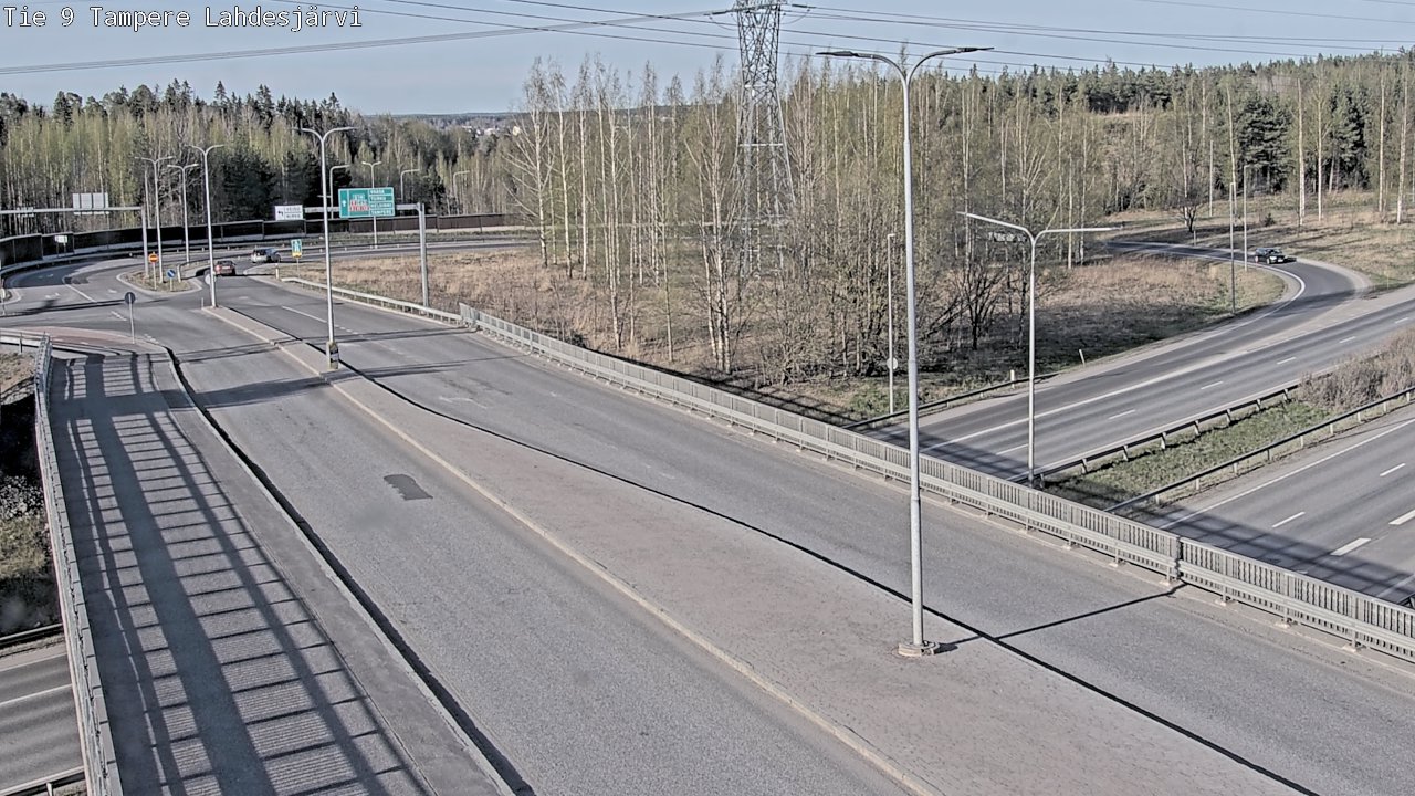 Kelikamerat Kuva Tie 9 Tampere, Lahdesjärvi, Tampere, Pirkanmaa