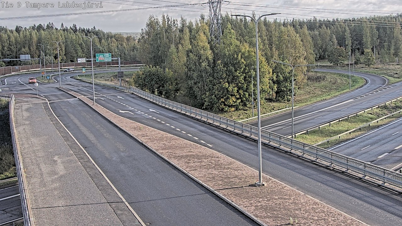 Weather Camera Image Road 9 Tampere, Lahdesjärvi, Tampere, Pirkanmaa