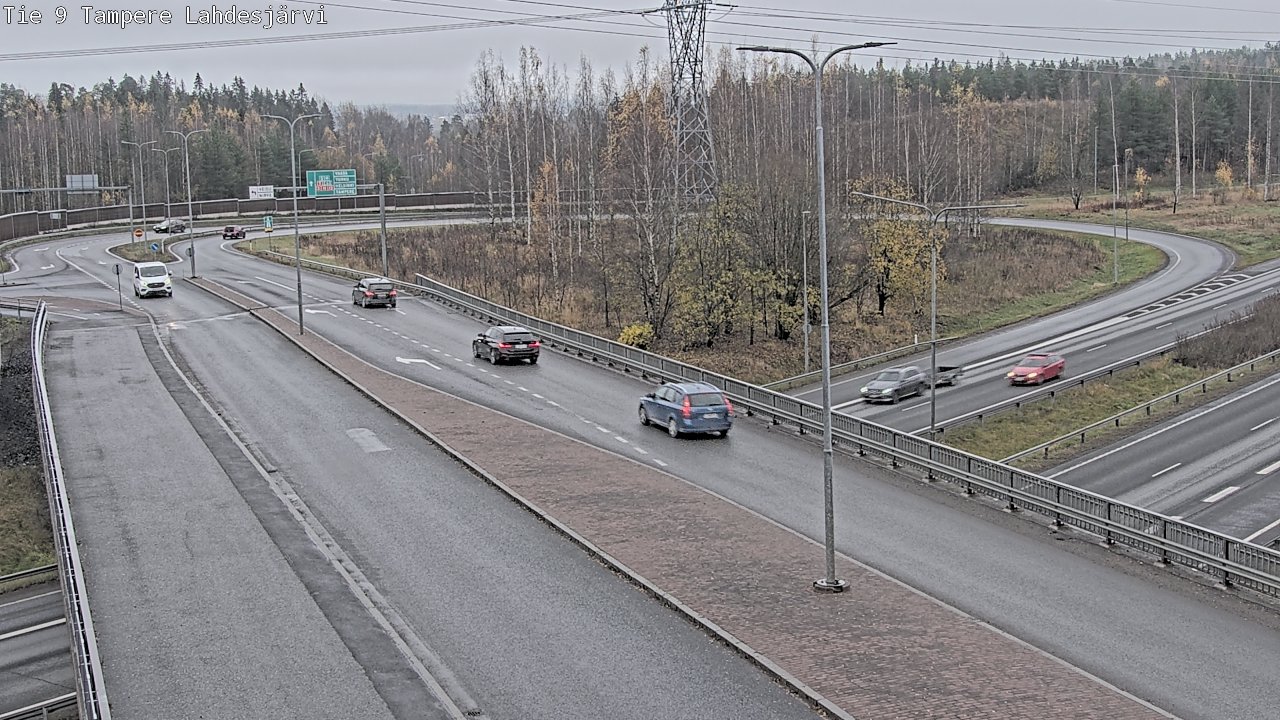 Kelikamerat Kuva Tie 9 Tampere, Lahdesjärvi, Tampere, Pirkanmaa