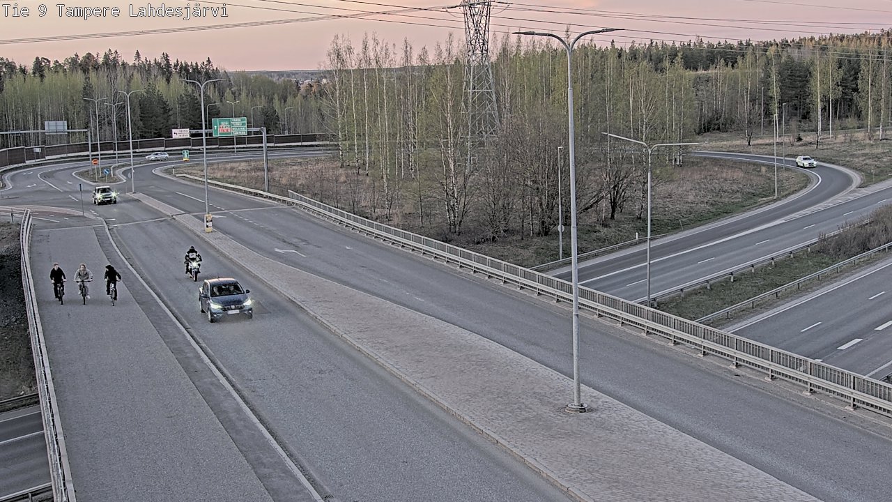Weather Camera Image Road 9 Tampere, Lahdesjärvi, Tampere, Pirkanmaa