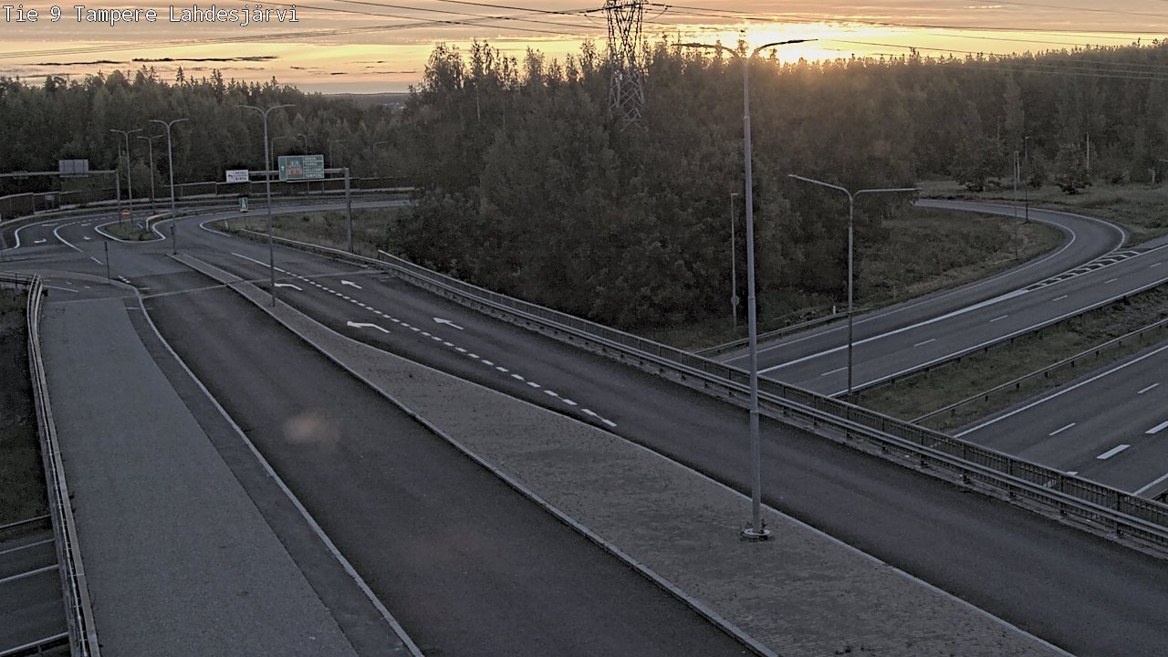 Weather Camera Image Road 9 Tampere, Lahdesjärvi, Tampere, Pirkanmaa