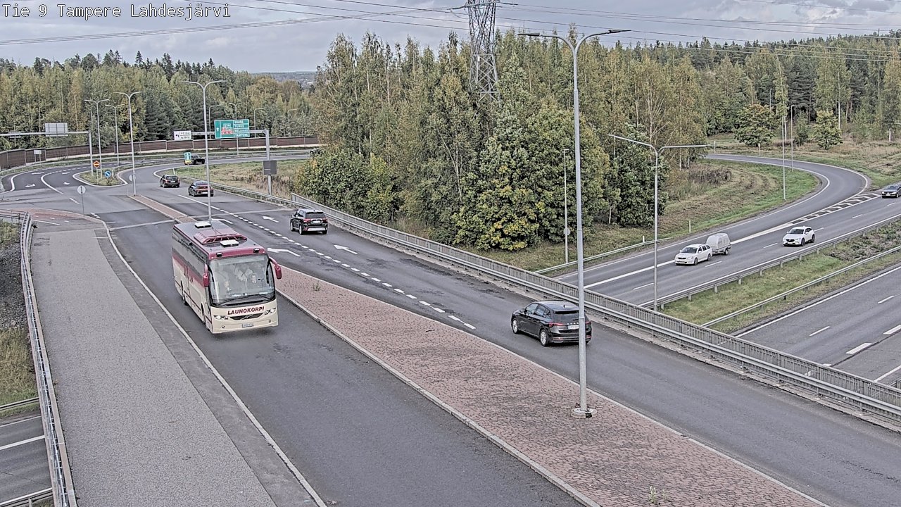 Weather Camera Image Road 9 Tampere, Lahdesjärvi, Tampere, Pirkanmaa