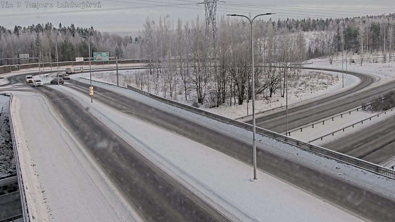 Weather Camera Image Road 9 Tampere, Lahdesjärvi, Tampere, Pirkanmaa