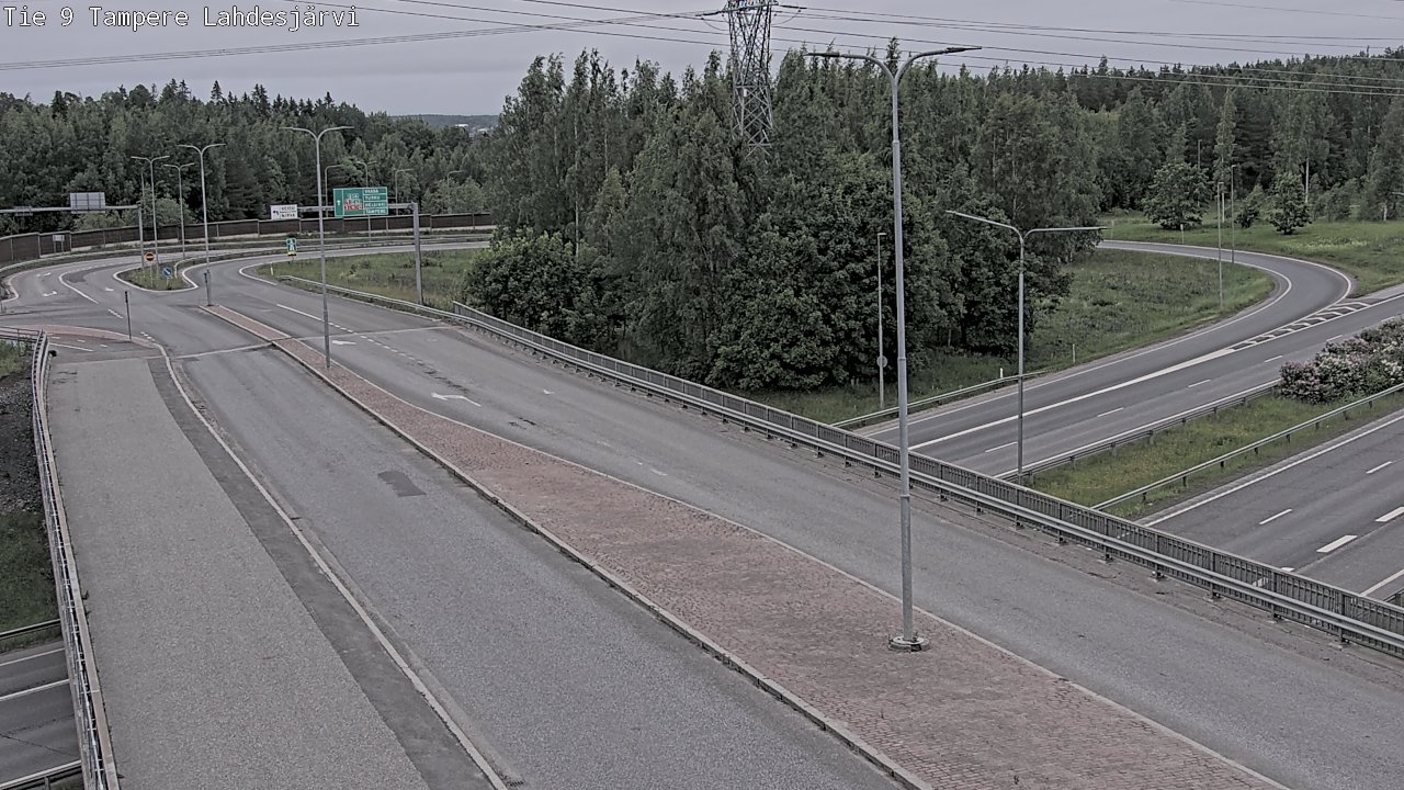 Kelikamerat Kuva Tie 9 Tampere, Lahdesjärvi, Tampere, Pirkanmaa