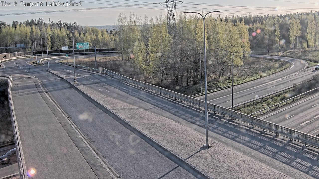 Weather Camera Image Road 9 Tampere, Lahdesjärvi, Tampere, Pirkanmaa