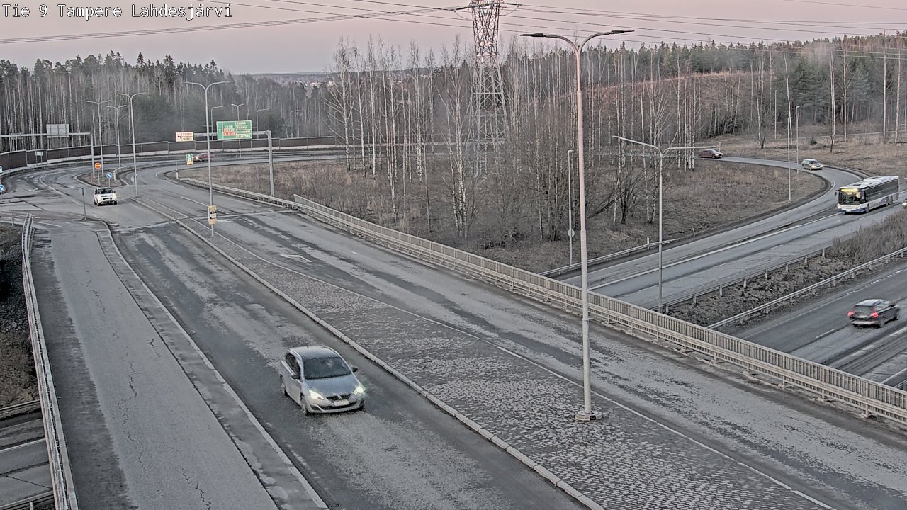 Weather Camera Image Road 9 Tampere, Lahdesjärvi, Tampere, Pirkanmaa