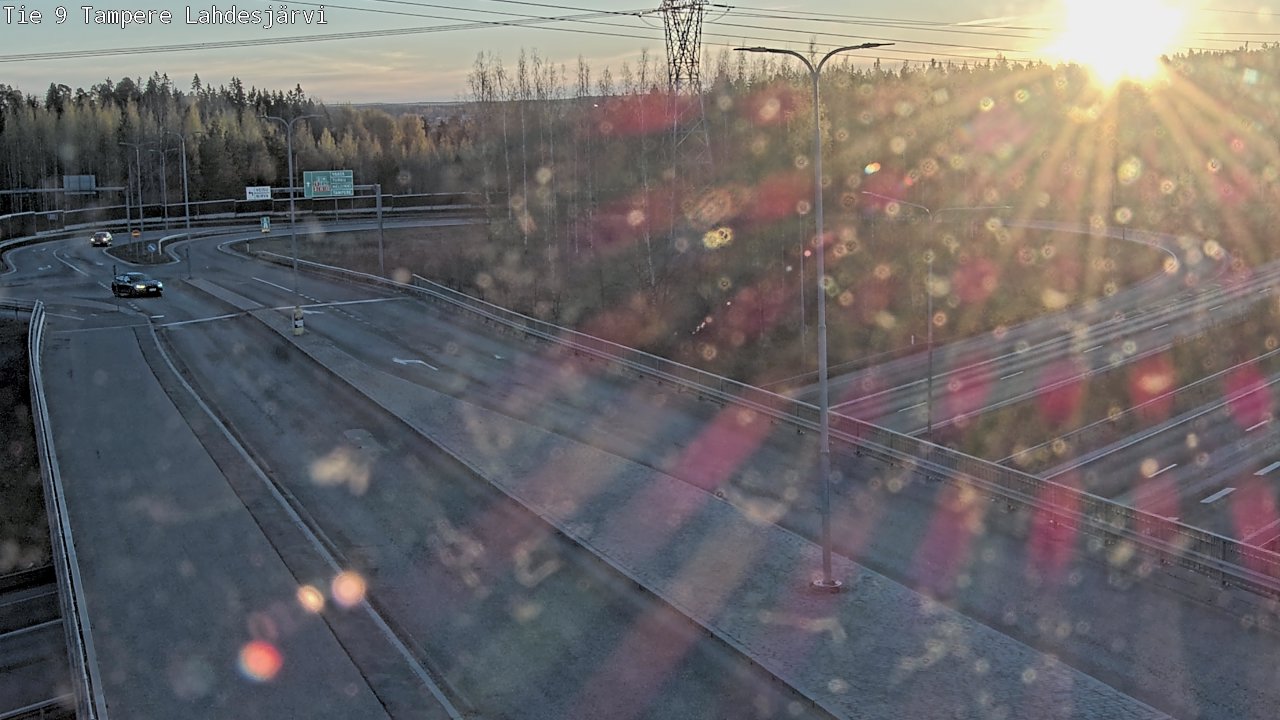 Kelikamerat Kuva Tie 9 Tampere, Lahdesjärvi, Tampere, Pirkanmaa