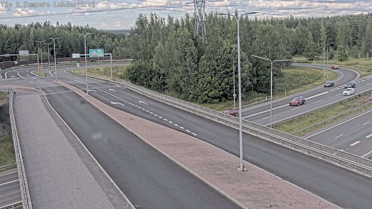 Kelikamerat Kuva Tie 9 Tampere, Lahdesjärvi, Tampere, Pirkanmaa